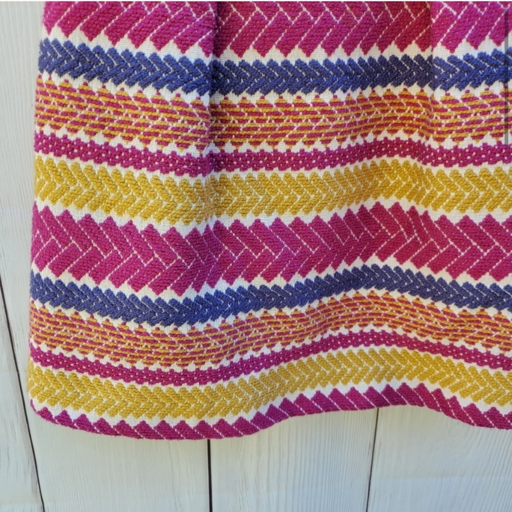 Anthropologie nomad multicolor stripe cotton skirt - Picture 10 of 10